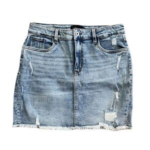 NWOT KENDALL + KYLIE Distressed Jean Skirt Size 9/29